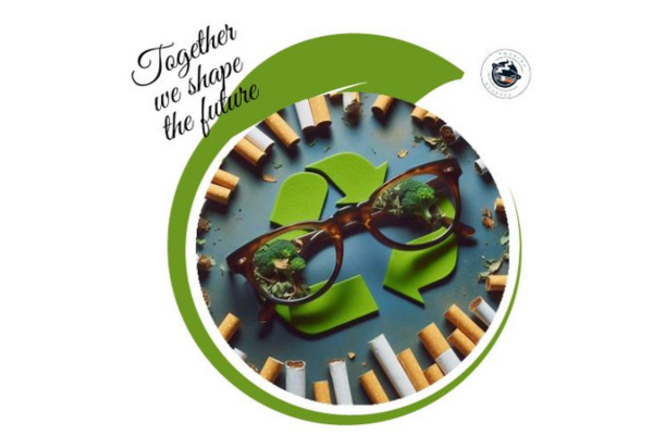 Eyewear Frames from Cigarettes: After ASOC, Campanian Students Present the Oscar Project at the “Senate Environment” Competition