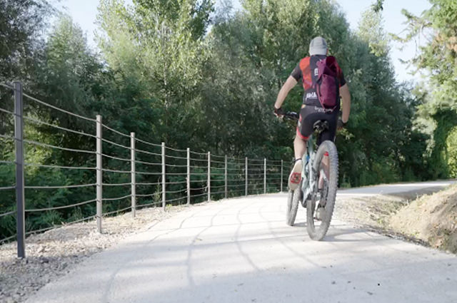 Umbria: new cycle and pedestrian paths along the banks of the Tiber